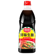 plus会员:厨邦 鲜味生抽 900ml *2件