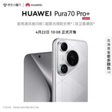 22号10:08：HUAWEI Pura 70 Pro+ 光织银 16GB+512GB 超高速风驰闪拍 超聚光微距长焦 双卫星通信 华为P70智能手机