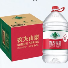 plus会员：农夫山泉饮用天然水5L*4桶 整箱装