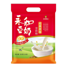 PLUS会员：YON HO 永和豆浆 豆奶粉 经典原味 300g