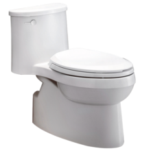 科勒（KOHLER）普通虹吸式家用静音抽水防臭厕所卫生间冲水马桶坐厕包安装5171 5171/4983连体马桶