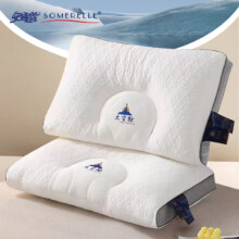 Somerelle 安睡宝 太空舱美眠纤维乳胶枕  48*74cm*±3cm