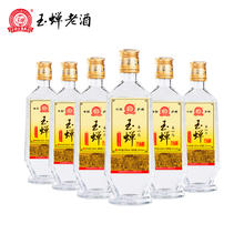 YUCHAN 玉蝉老酒 玉蝉大曲 箱装52%vol 浓香型白酒 500ml*6瓶