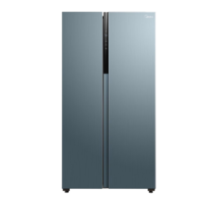 美的（Midea）596升冰箱一级能效双变频双循环 对开门双开门 风冷无霜大容量家用 果润净味雷达感温电冰箱 【对开门】596升 一级双变频