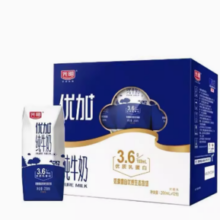 百亿补贴！Bright 光明 优加纯牛奶整箱200ml*12盒