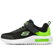 Skechers斯凯奇儿童运动鞋男童透气网鞋时尚魔术贴大童跑步鞋403748L