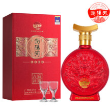 浏阳河 富贵吉祥龙年限定 53度酱香型白酒500mL*6瓶礼盒装