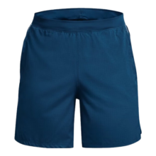 安德玛（UNDERARMOUR）春夏Launch男子7英寸印花跑步运动短裤1376583 蓝色426 L