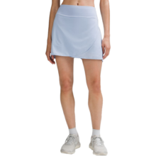 lululemon丨Pleated 女士高腰带内衬网球裙速干 LW8AG8S 蓝亚麻色 4