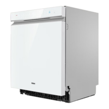 海尔（Haier）嵌入式洗碗机 15套家用双面洗W5000S  洗消一体 智能变频 6S全维精洗 一级水效 智能开门速干 【冰雪白零嵌之美】EYBW152266WEU1