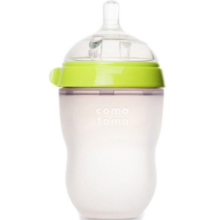 可么多么（COMOTOMO）奶瓶 宽口硅胶奶瓶250ml*2 绿色