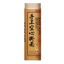 plus会员：陕富 挂面 手工空心挂面1000g*2（4斤）