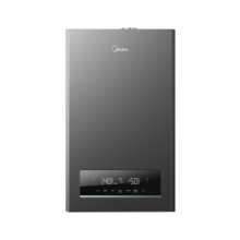 美的（Midea）双变频省气 一级能效 冷凝式增压零冷水燃气壁挂炉 天然气供暖 地暖采暖锅炉 LL1PBD28-R53 PRO