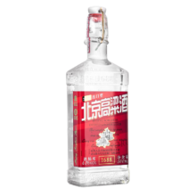 方庄北京酒出口方瓶 清香型白酒43度 500mL [高粱红]