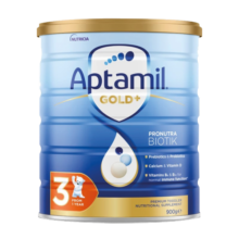 爱他美(Aptamil) 澳洲金装版 900g/罐 婴幼儿配方奶粉 新西兰原装进口 3段 900g 1罐 900g