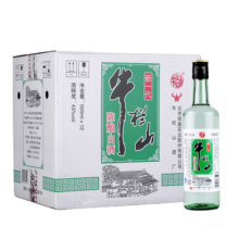 牛栏山新一代陈酿43度陈酿酒浓香风格 整箱装 年货送礼中秋 500ml*12瓶装