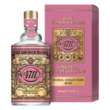4711德国花香系列玫瑰香型古龙水100ml/礼盒 节日礼物生日礼物送女友