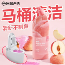 网易严选香氛马桶洁厕剂清洁剂 99%除菌率 除重垢厕所净去味洁厕液洁厕灵 500g（白桃味）