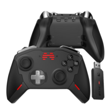 北通宙斯多模无线游戏手柄xbox蓝牙六轴体感震动switch电脑PC手机steam宏背键NS幻兽帕鲁原神 套装黑