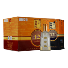 白云边十二年陈酿 浓酱兼香型白酒 42度 500ml*6瓶 整箱装