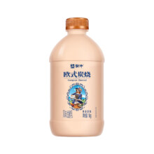 PLUS会员：MENGNIU 蒙牛 欧式炭烧 风味发酵乳 焦香原味 1kg*8件