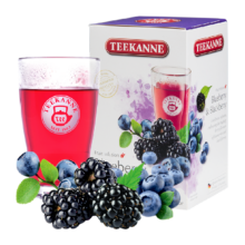 88VIP：Teekanne 蓝莓黑莓水果茶洛神花冷泡茶袋泡花果茶 50g*1盒