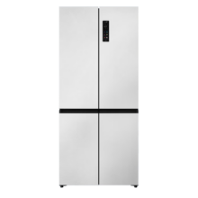 TCL 455升T9超薄零嵌系列十字四开门冰箱 超薄嵌入式 一级变频底部散热 全空间保鲜 宽幅温区双循环 R455T9-UQ 韵律白