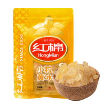 红棉 小粒黄冰糖 多晶老冰糖400g*2件