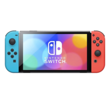 任天堂【保税直发】日版Switch游戏机OLED彩色续航ns掌机健身环女友礼物情人节礼物新年礼物 Switch OLED 红蓝 日版