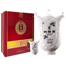 四特 十五年陈酿 52度 500ml+50ml 特香型白酒 【江西特产白酒】
