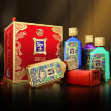五粮液股份 五福临门 浓香型白酒52度500ml*5瓶龙年礼盒装高端宴请送礼