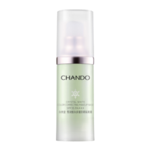 自然堂(CHANDO)雪润皙白多重防晒隔离霜 (淡绿色)SPF35PA+++ 30ml