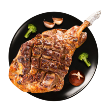 29日0点、plus会员：鲜京采新西兰原切去骨羊后腿肉2kg