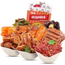 百草味 麻辣零食大礼包 欢辣大剧场456g