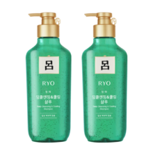 吕（Ryo）韩国进口绿吕洗发水550ml*2 清爽控油 清洁蓬松 爱茉莉