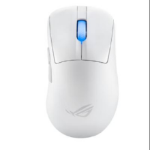 新品预售、plus会员：ROG 月刃2 ACE 三模无线游戏鼠标 AimPoint Pro传感器 无线4K回报率 42000DPI 54g 月耀白