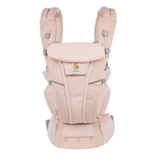 ERGObaby 美国二狗背带breeze全新升级透气系列四式婴儿背带抱娃神器 breeze升级透气款-粉色