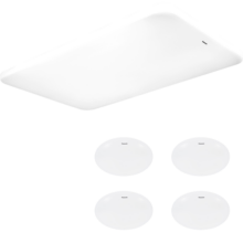 松下（Panasonic） led客厅灯 简约大气遥控调光调色照明灯具吸顶灯卧室灯 5灯：客厅+卧室*4