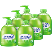 蓝月亮 芦荟抑菌洗手液套装:500g*3+瓶装补充装500g*3 专业抑菌99.9%