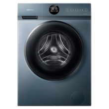 海信（Hisense）滚筒洗衣机全自动 10公斤家用大容量 500mm超薄 BLDC变频 1.10高洗净比 除螨 HG100DJ12F以旧换新