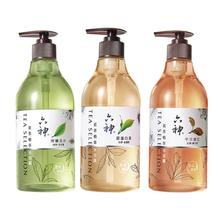 六神 茗茶植萃沐浴露（红茶+绿茶+白茶）475ml*3瓶热销套装
