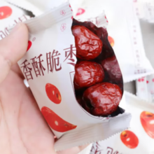 PLUS会员！七点食分 香酥脆枣 20包