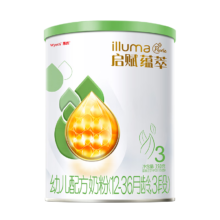 京东百亿补贴：（Wyeth illuma）惠氏启赋 幼儿配方奶粉 有机3段350g