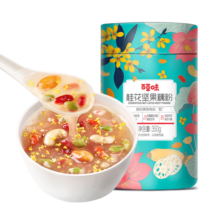 百草味 桂花坚果藕粉350g/罐 坚果藕粉营养早餐特产速食冲饮