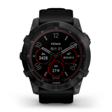 佳明（GARMIN）Fenix7系列飞耐时7户外运动智能手表血氧心率登山滑雪跑步 F7X DLC碳黑旗舰版