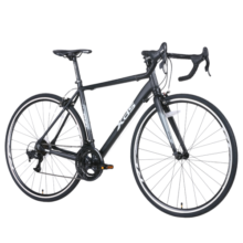 喜德盛（xds） 公路自行车RC200入门休闲14速变速铝合金车架公路车户外健身 黑银色 700C*510（建议身高175-185）