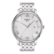 天梭（TISSOT）瑞士手表 俊雅系列腕表 钢带石英男表 T063.610.11.038.00