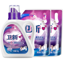20点、限地区、概率券：卫新香薰洗衣液薰衣草6斤（ 瓶1kg+补充装1kg*2）