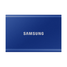 三星（SAMSUNG） 2TB Type-c USB 3.2 移动固态硬盘（PSSD） T7 蓝色 NVMe传输速度1050MB/s 超薄时尚