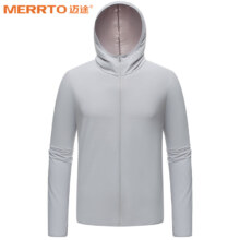plus：MERRTO 迈途 冰丝防晒衣情侣连帽风衣超薄款